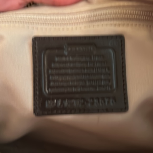 Coach Canvas & Leather Signature Satchel - Picture 8 of 9